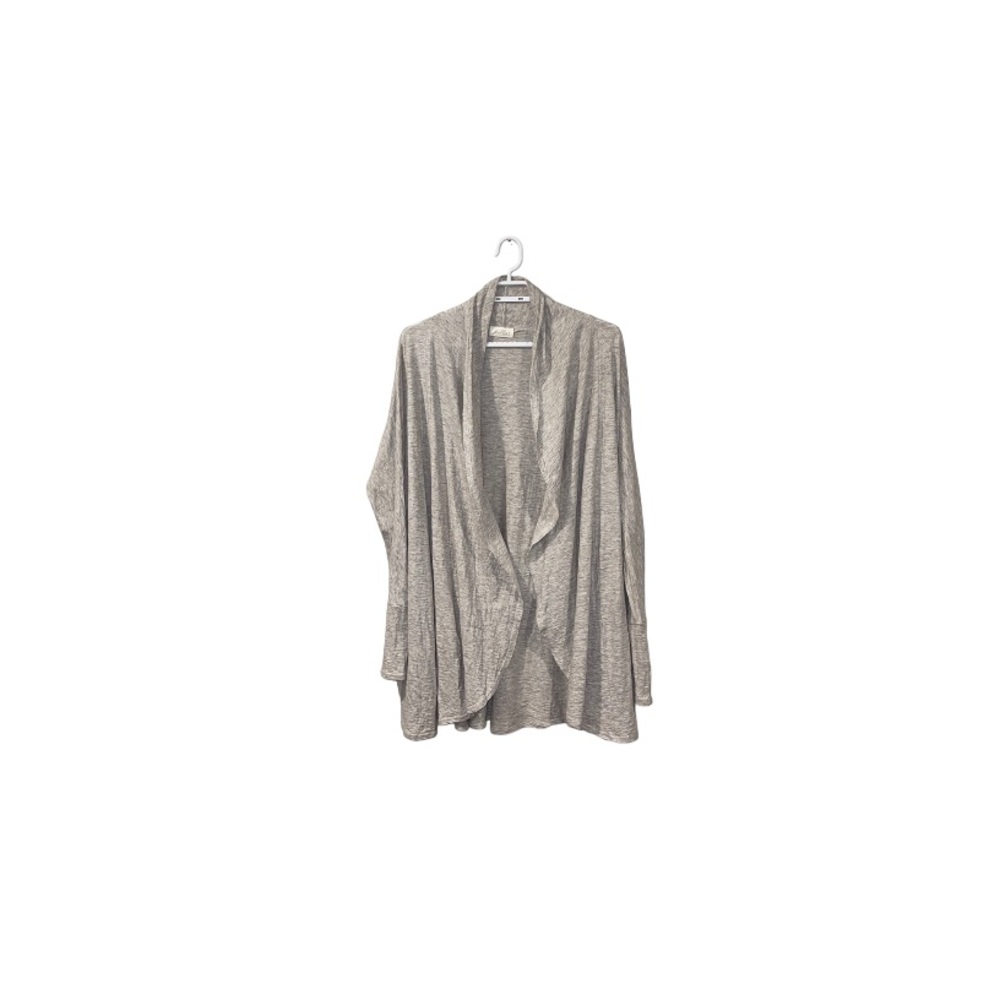 Pillar Oatmeal Organic Cotton and Yak Down Cardigan - Women’s Size 8